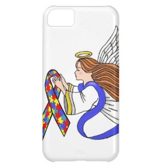 Autism Awareness Angel Case For iPhone 5C