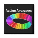 Autism Awareness Band magnets
