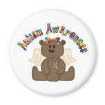 Autism Awareness Bear Magnet