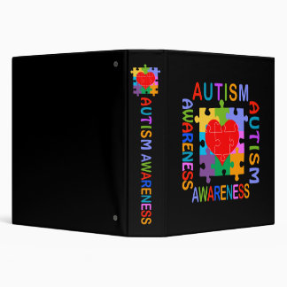 Autism 3 Ring Binders | Zazzle