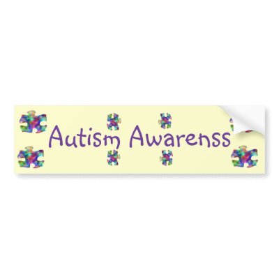 Autism Awareness Bumper Sticker by sharpcreations