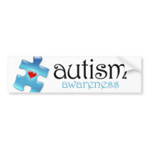 Autism Awareness Bumper Sticker (B1) bumper stickers by ejyoungquist Autism Awareness Bumper Sticker (B1) bumper stickers