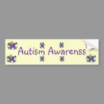 Autism Awareness bumper stickers by sharpcreations Autism Awareness bumper stickers