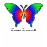 Autism awareness butterfly t-shirts