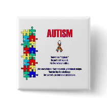 Autism Awareness buttons
