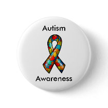 Autism Awareness buttons