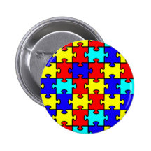 Autism Awareness Button