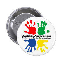 Autism Awareness Button