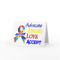 Autism Awareness Greeting Cards