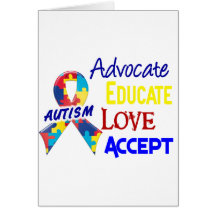 Autism Awareness Cards