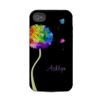 Autism Awareness Dandelion Wishes Case Tough Iphone 4 Cover
