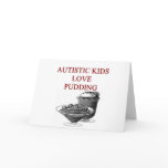 autism awareness design what autistic kids love cards
