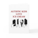 autism awareness design what autistic kids love greeting cards