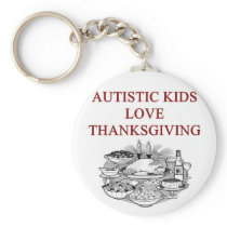 autism awareness design what autistic kids love key chain
