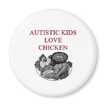 autism awareness design what autistic kids love refrigerator magnets