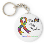 Autism Awareness For My Nephew keychains