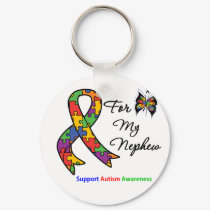 Autism Awareness For My Nephew keychains