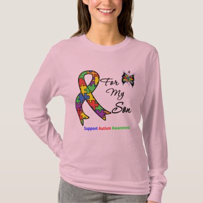 Autism Awareness For My Son tshirts