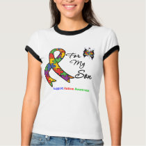 Autism Awareness For My Son t-shirts by giftsforawareness Autism Awareness For My Son t-shirts
