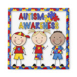 Autism Awareness Fridge Magnet