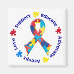 Autism Awareness Fridge Magnets