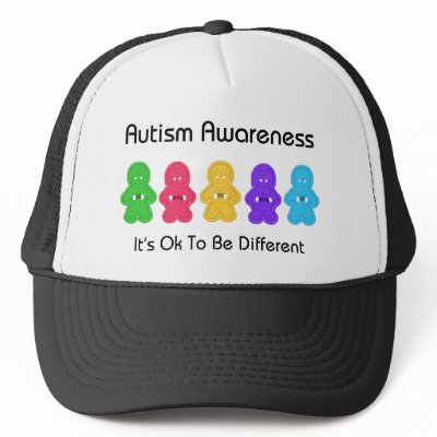Autism Awareness Mesh Hat by MishMoshTees