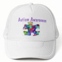 Autism Awareness Mesh Hat