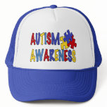 Autism Awareness Mesh Hat