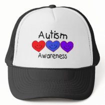 Autism Awareness Mesh Hats