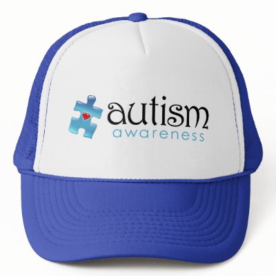 Autism Awareness Hat - Blue by ejyoungquist