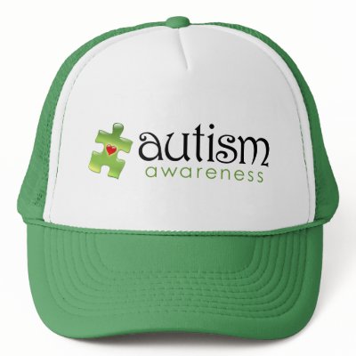 Autism Awareness Hat - Green by ejyoungquist