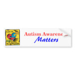 Autism Awareness Heart Puzzle Pieces bumper stickers