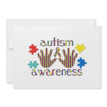 autism awareness invite