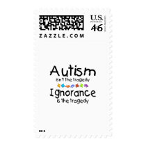 Autism Awareness Isnt The Tragedy postage