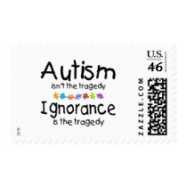 Autism Awareness Isnt The Tragedy postage