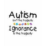 Autism Awareness Isnt The Tragedy t-shirt