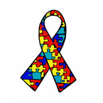 Autism Awareness Jigsaw Puzzle Ribbon Products t-shirts