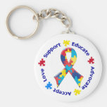 Autism Awareness Key Chain