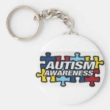 Autism Awareness Key Chains