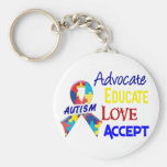 Autism Awareness Key Chains
