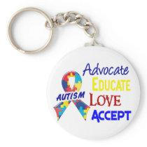 Autism Awareness Key Chains