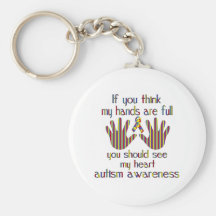 autism awareness keychain