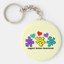Autism Awareness keychains