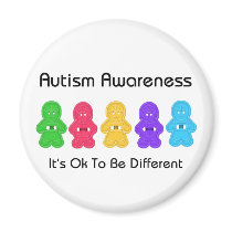 Autism Awareness Refrigerator Magnets