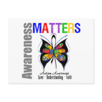 Autism Awareness Matters 1 postcards