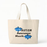 Autism Awareness Month (2 Pieces) Canvas Bag