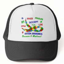 AUTISM AWARENESS MONTH APRIL HAT