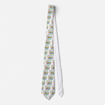 AUTISM AWARENESS MONTH APRIL NECK TIE