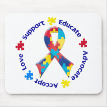 Autism Awareness Mouse Pad