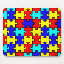 Autism Awareness Mouse Pads
